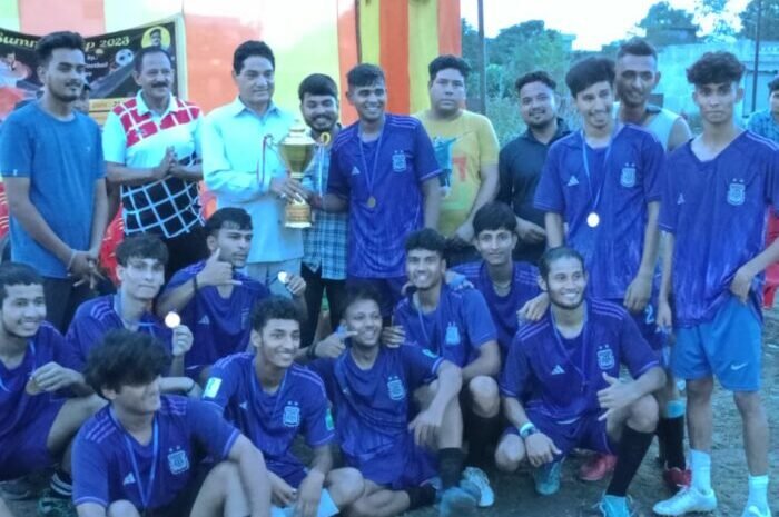  काशीरामपुर के समर फुटबॉल टूर्नामेंट  में किशनपुरी ने जीता खिताब