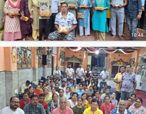  श्री बालाजी मन्दिर सेवक समिति का 65 सदस्यीय दल  घाटा मेहन्दीपुर श्री बालाजी के दर्शन कर सकुशल  पहुंचा घर