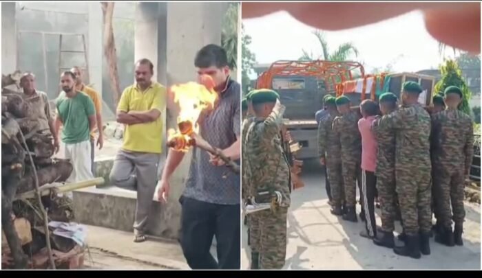 शहीद सूरज नेगी के अंतिम दर्शन के लिए उमड़ा जन सैलाब, पूरा शहर हुआ गमगीन