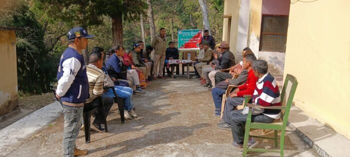  प्रभाग दिवस पर वन्य जीवो से सुरक्षा एंव वनाअग्नि से बचाव की दी जानकारी